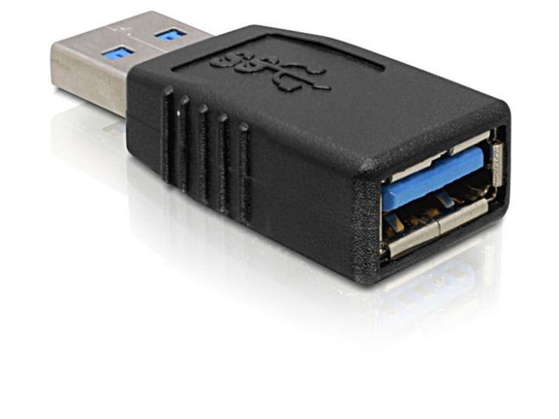 Delock USB 3.0 Adapter USB-A Stecker - USB-A Buchse