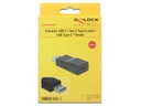Delock USB 3.1 Adapter USB-A Stecker - USB-C Buchse