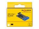 Delock USB 3.1 Adapter USB3.2 Gen1 Pfostenbuchse  - USB Key-A