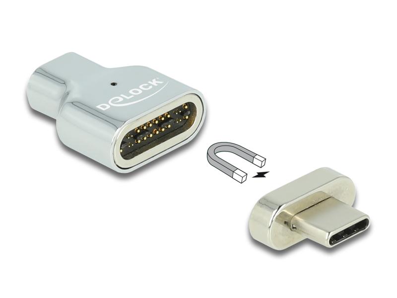 Delock USB-Adapter USB-C Magnetisch TB3 &amp; USB3.2, 40Gbps