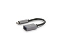 LMP USB 3.0 Adapter USB-C - USB-A 15 cm Spacegrau