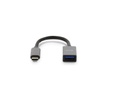 LMP USB 3.0 Adapter USB-C - USB-A 15 cm Spacegrau