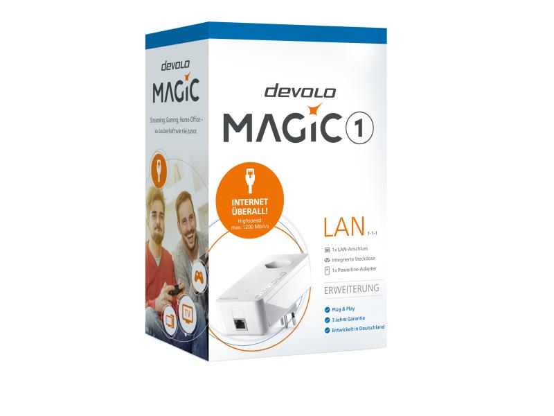 devolo Powerline Magic 1 LAN Erweiterungsadapter