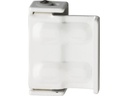 Abus Fenster-Zusatzsicherung SW1 W Weiss Stahl