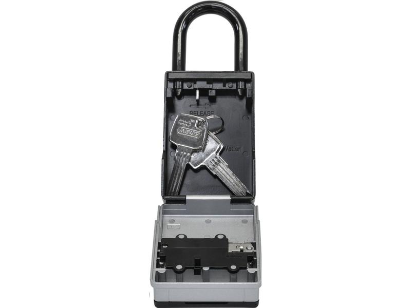 Abus Schlüsselschrank 737 Mini B mit Bügel KeyGarage, Silber