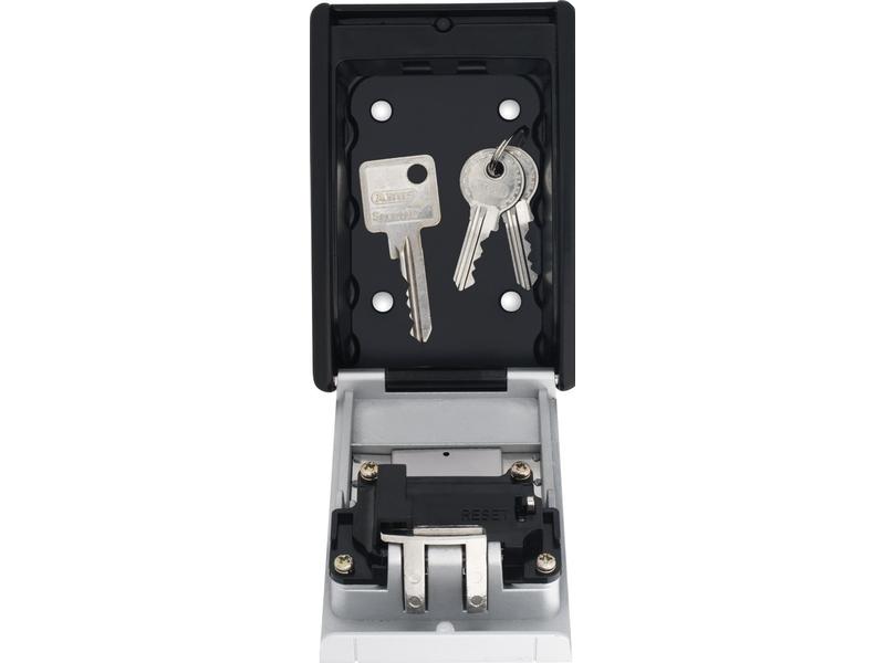 Abus Schlüsselschrank 787 LED B Wandmontage KeyGarage Silber