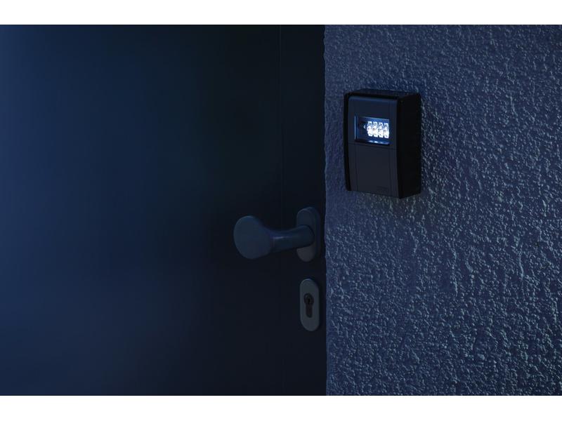 Abus Schlüsselschrank 787 LED B Wandmontage KeyGarage Silber