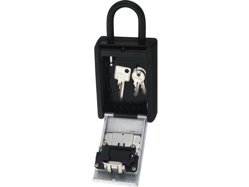 Abus Schlüsselschrank 797 LED B mit Bügel KeyGarage, Silber