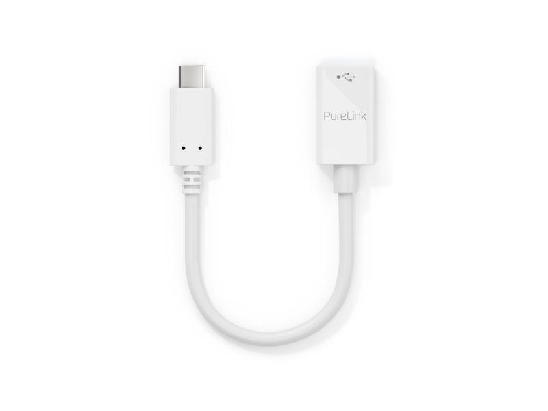 PureLink USB 3.1 Adapter IS230 USB-C Stecker - USB-A Buchse, weiss