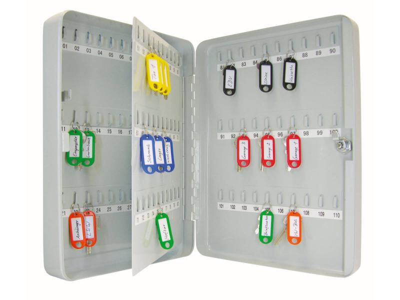 WEDO Schlüsselschrank mit Schlüsselöffnung, 110 Schlüssel