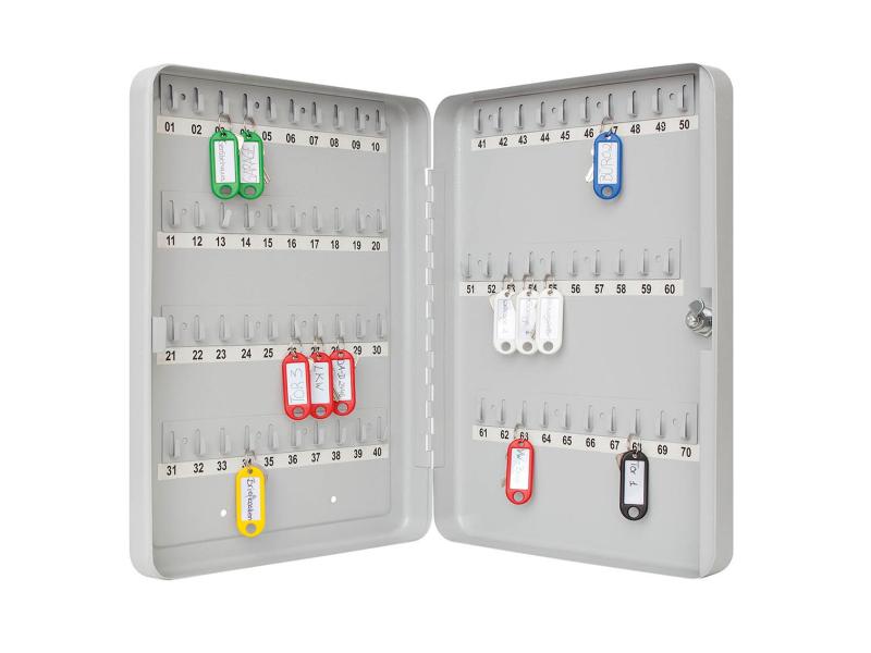 WEDO Schlüsselschrank mit Schlüsselöffnung, 70 Schlüssel