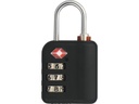 Abus Vorhängeschloss 147TSA/30 B Schwarz Kunststoff