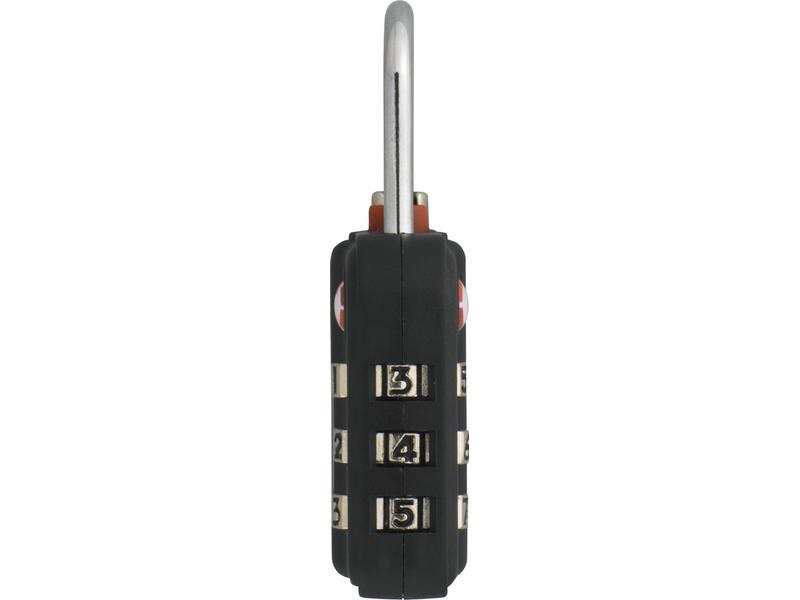 Abus Vorhängeschloss 147TSA/30 B Schwarz Kunststoff