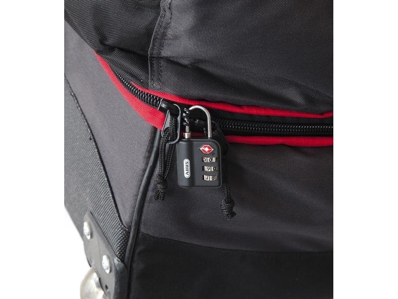Abus Vorhängeschloss 147TSA/30 B Schwarz Kunststoff