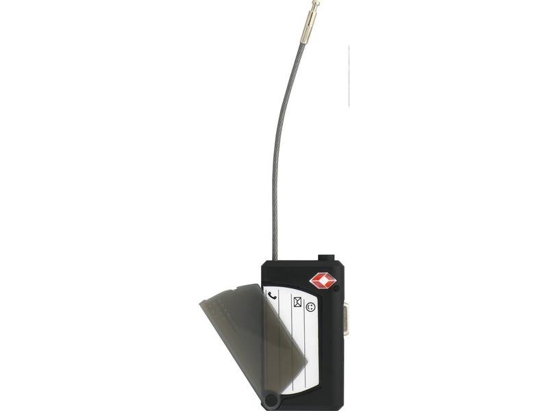Abus Vorhängeschloss 148TSA/30 B Schwarz Kunststoff