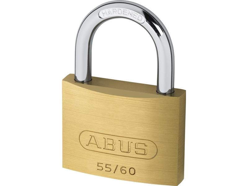 Abus Vorhängeschloss 55/60 Gold Messing