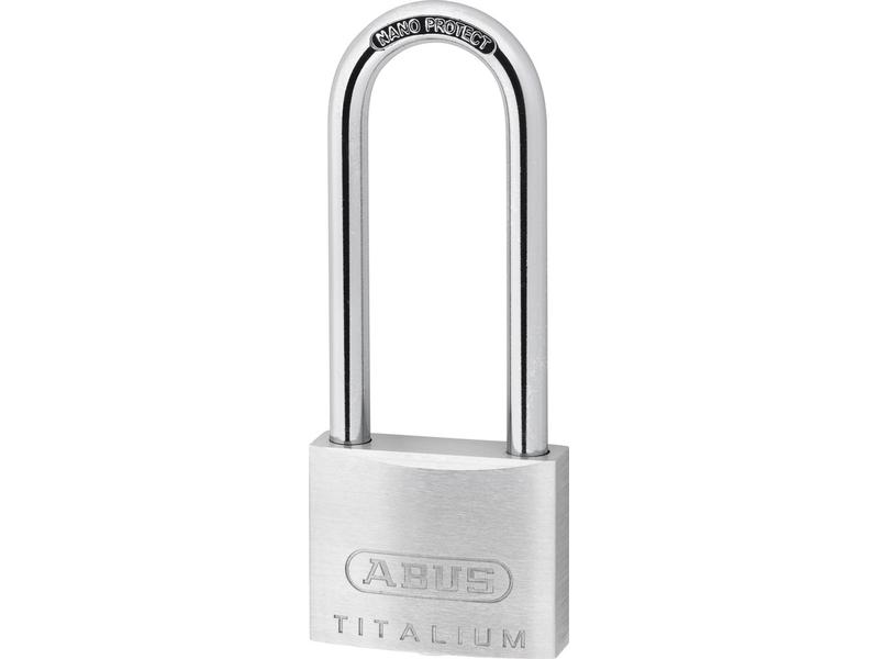 Abus Vorhängeschloss 64TI/40HB63 Silber Aluminium