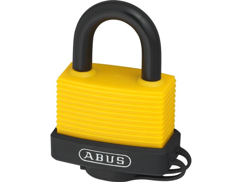 Abus Vorhängeschloss 70AL/45 Gelb Aluminium