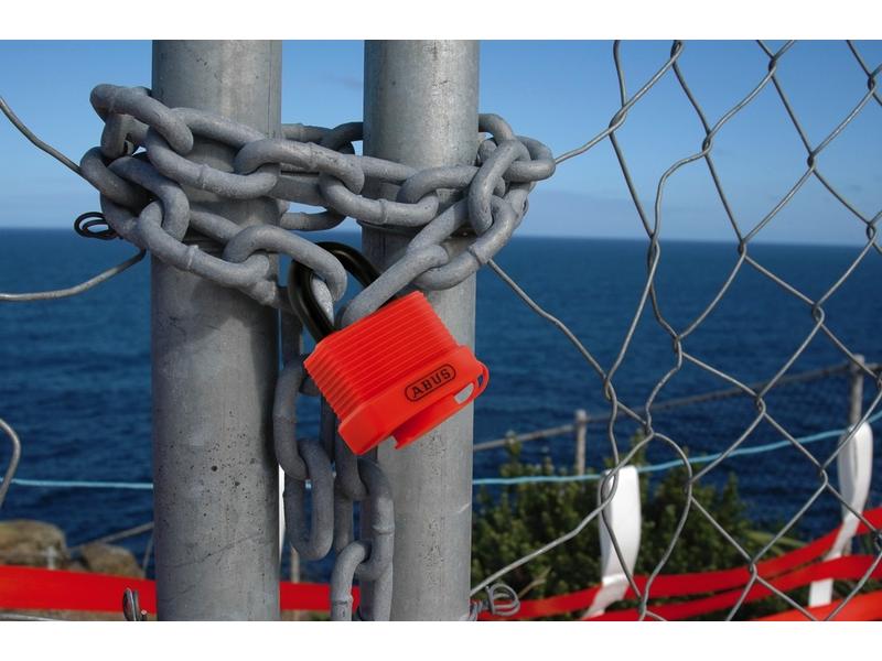 Abus Vorhängeschloss 70AL/45 Orange Aluminium