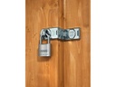 Abus Vorhängeschloss 80TI/40 Silber Aluminium
