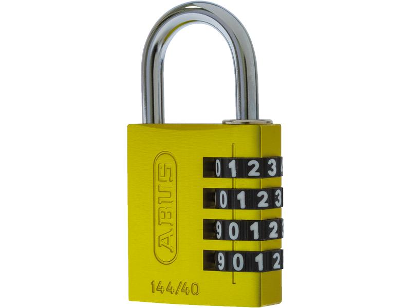 Abus Zahlenschloss 144/40 Gelb