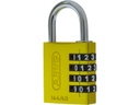 Abus Zahlenschloss 144/40 Gelb