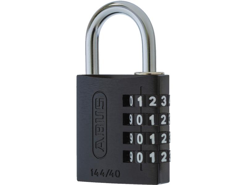 Abus Zahlenschloss 144/40 Schwarz