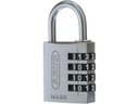 Abus Zahlenschloss 144/40 Silber