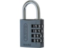 Abus Zahlenschloss 144/40 Silbergrau