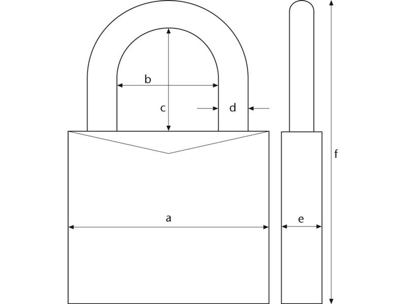 Abus Zahlenschloss 145/20 Lock-Tag Grün Aluminium