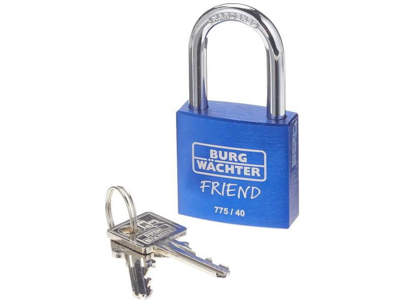Burgwächter Vorhängeschloss Friend Blau