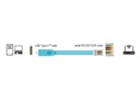 Delock Konsolenkabel USB-C - RJ45 RS-232, Cisco kompatibel, 3m