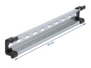 Delock Hutschiene  35 x 15 mm, 25 cm aus Stahl, mit Schlitzlöchern