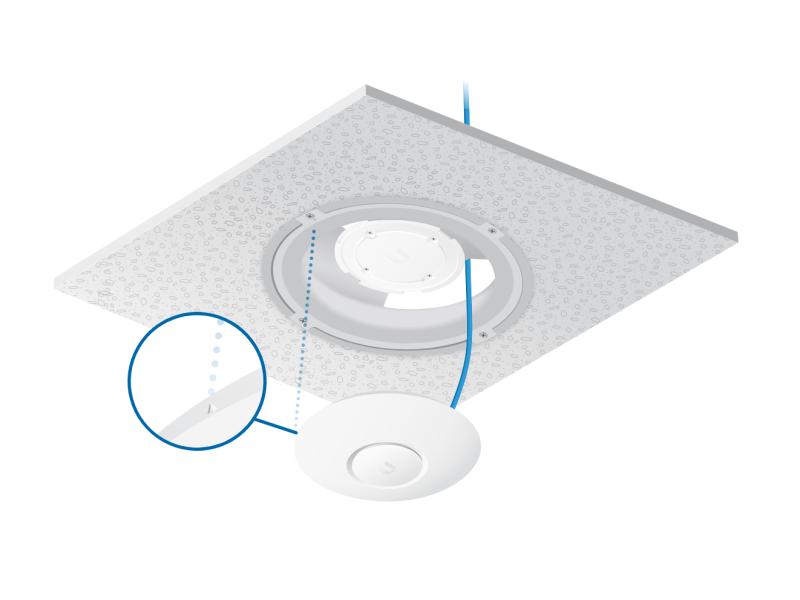 Ubiquiti Montagekit NANOHD-RCM-3 Low Profile Deckenmontage 3er Set