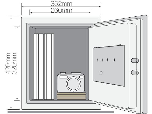 Yale Tresor M, 25.3 l