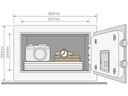 Yale Tresor Office, 18.6 l