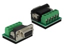 Delock Steckverbinder RS232 - RS422/485 Terminal Block, ESD-Schutz