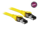 Delock Patchkabel RJ-45-RJ45 Cat 8.1, S/FTP, 2 m, Gelb