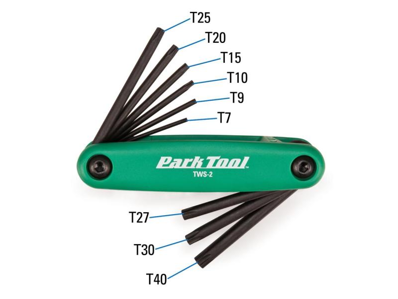 ParkTool Fahrradwerkzeug TWS-2 Torx Schraubenschlüsselsatz