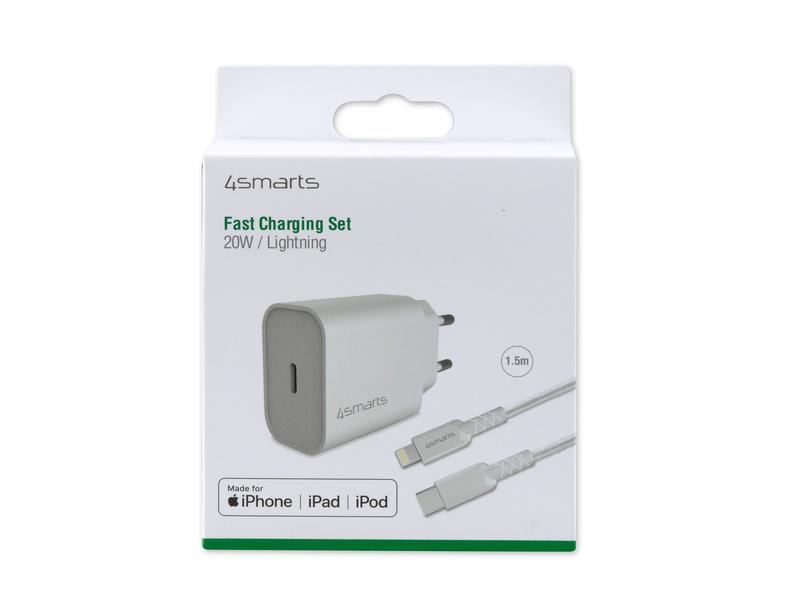 4smarts USB-Wandladegerät VoltPlug PD 20W + Lightning