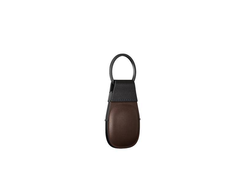 Nomad AirTag Schlüsselanhänger Leder Braun