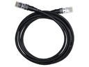 Patchsee Patchkabel ThinPATCH Cat 6A, U/UTP, 0.6 m, Schwarz 10 Stück