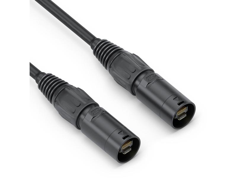 PureLink Patchkabel IQ-CAT6A-N020 Cat 6A, S/FTP, 2 m, Schwarz