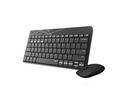 Rapoo Tastatur-Maus-Set 8000M Schwarz/Grau