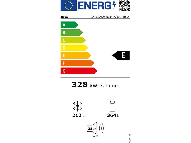 Beko Foodcenter GN163242XBCHN Silber