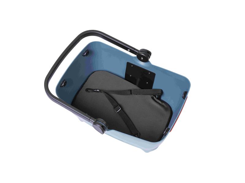 BASIL Velokorb Buddy KlickFix Blau