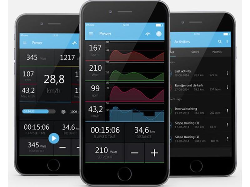 Tacx Hometrainer Flux S Smart Elektrisch 1500 W