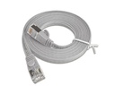 SLIM Slimpatchkabel  Cat 6, STP, 0.1 m, Grau