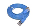 SLIM Slimpatchkabel  Cat 6, STP, 0.15 m, Blau
