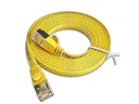 SLIM Slimpatchkabel  Cat 6, STP, 0.15 m, Gelb
